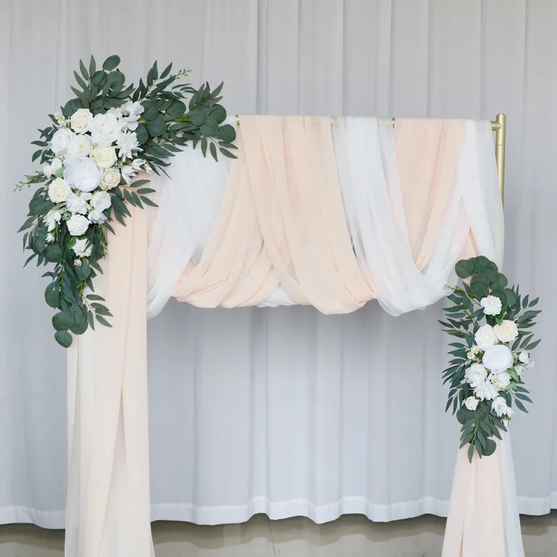 Arch Flower Swag Wedding Decoration Rose Floral