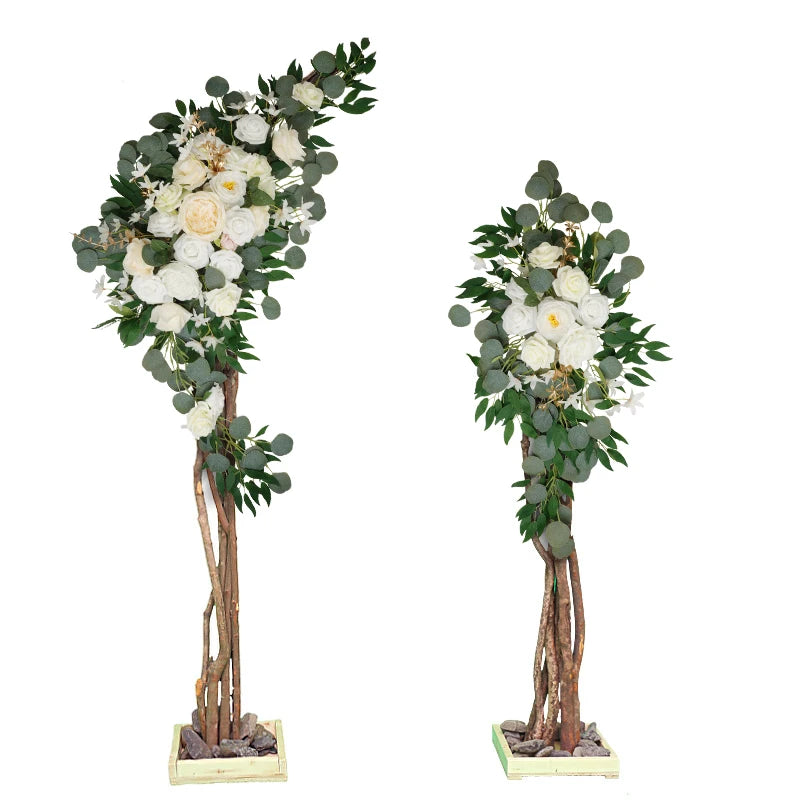 Premium Wedding Arch Flower Swag Decoration Set