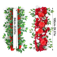 100cm DIY Wedding Flower Wall Decoration Arrangement Supplies Silk Peo