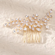 Crystal Flower Bridal Hair Comb