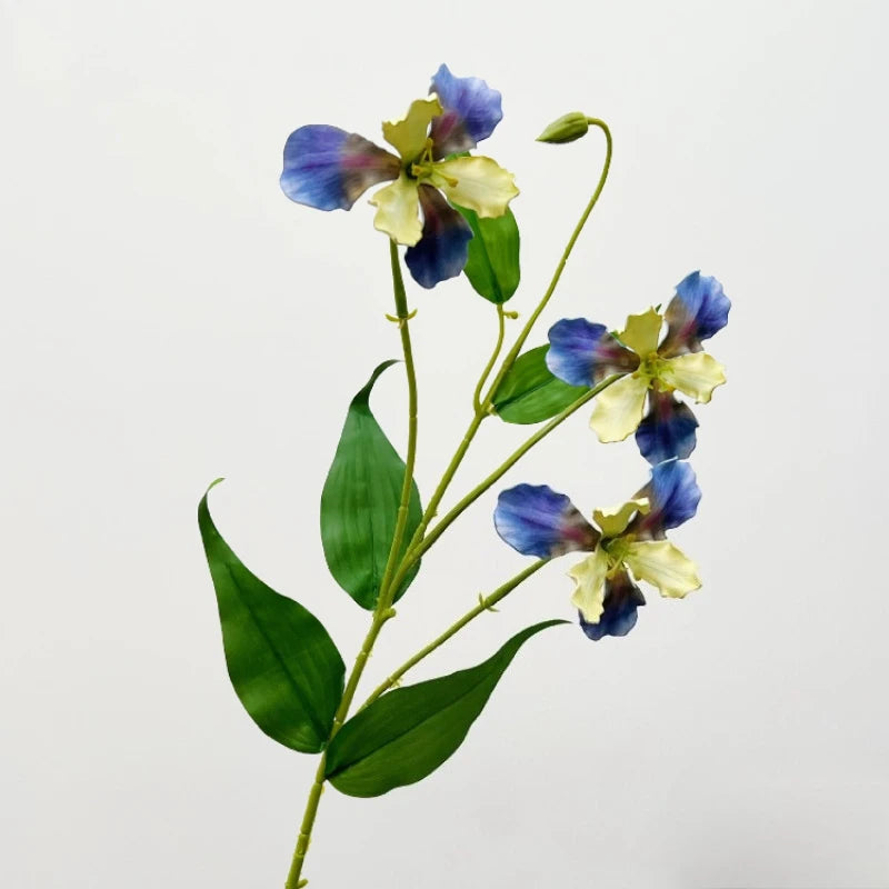 Elegant Iris Floral Display Stem