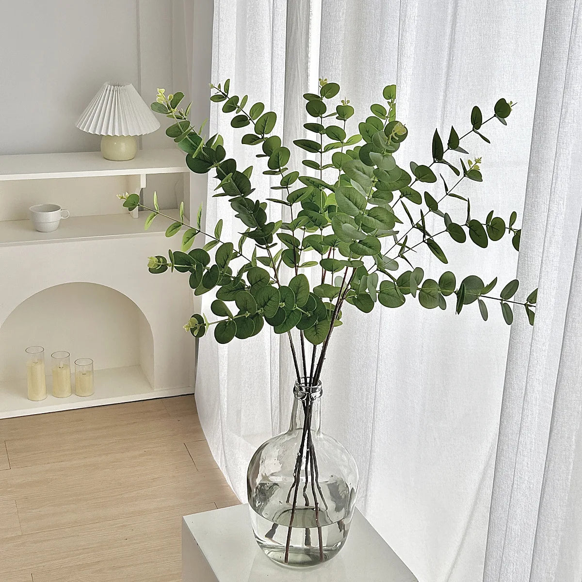 Faux Eucalyptus Greenery Leaf Stem