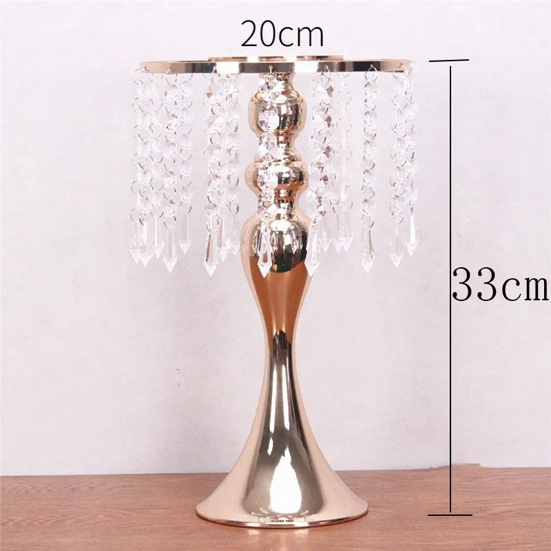 Twist Design Flower Stand Elegant Event Decor