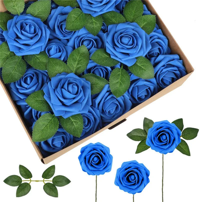10~100pcs Artificial Roses