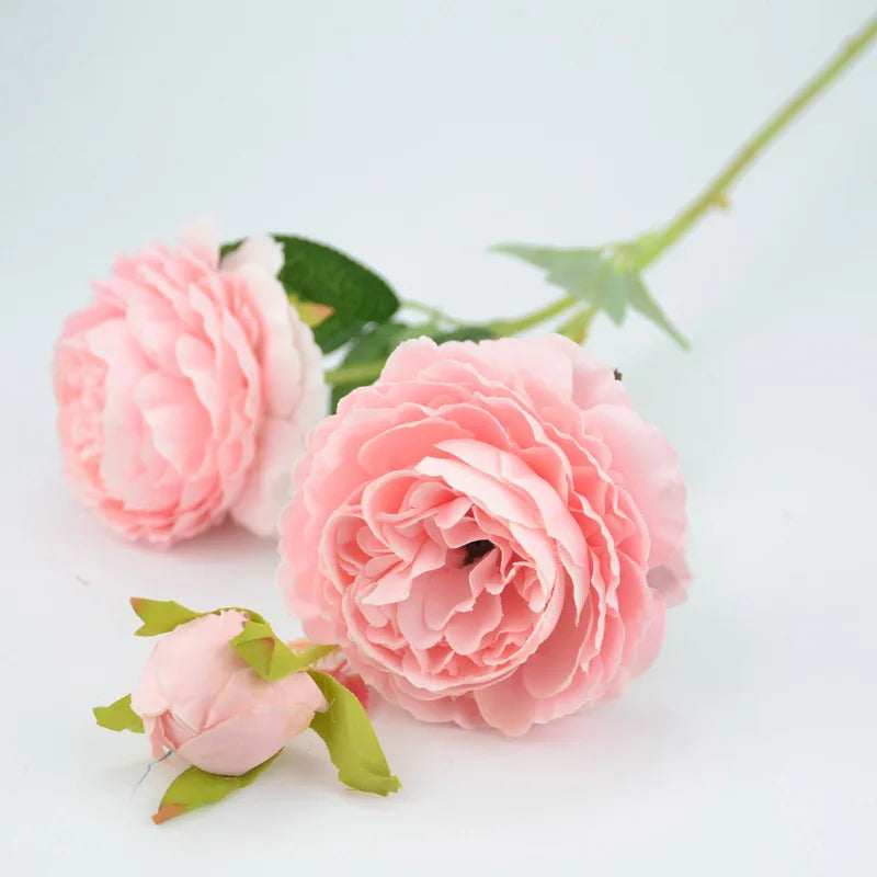 26in Artificial Peony Flower Stems