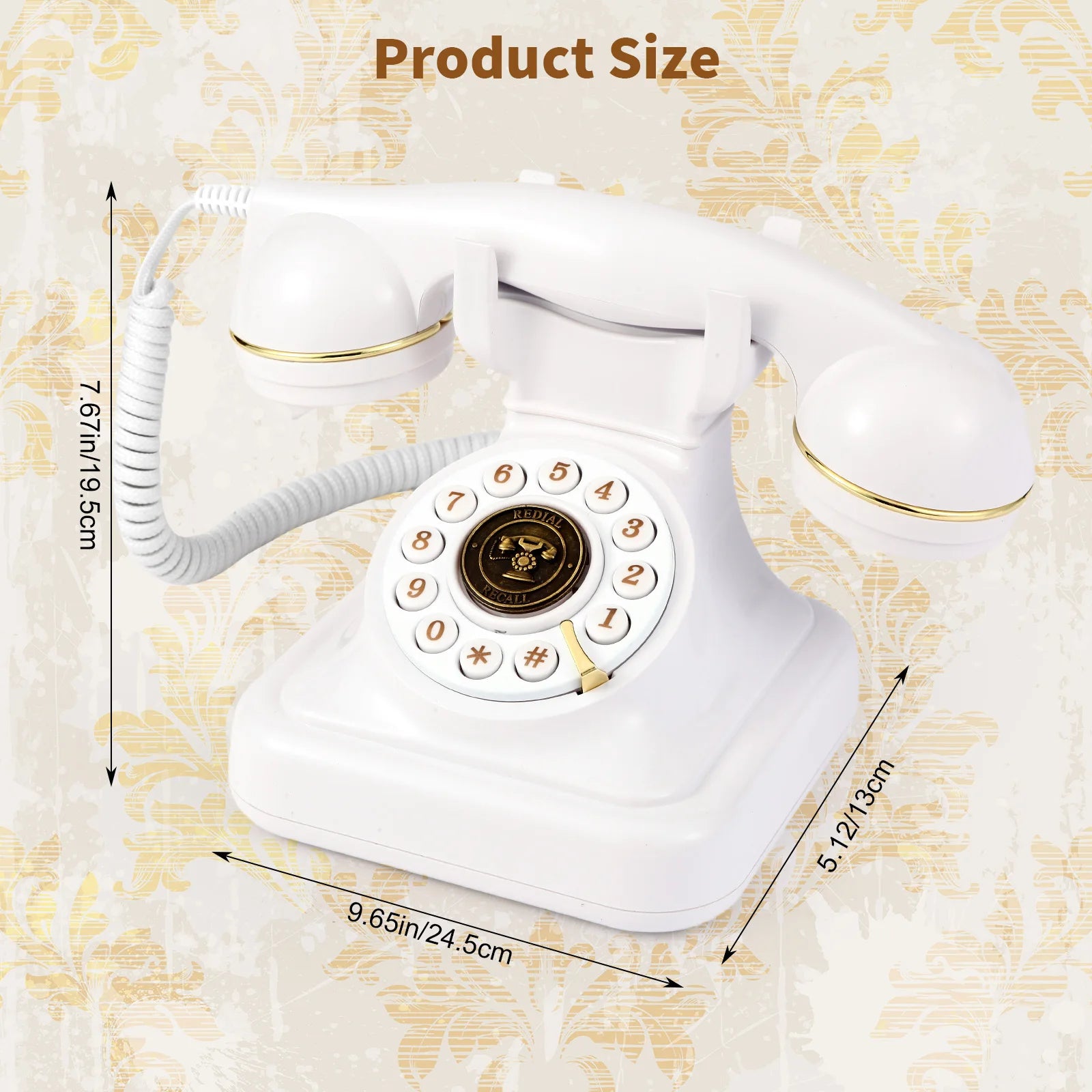 Retro Recording Telephone Guest Book