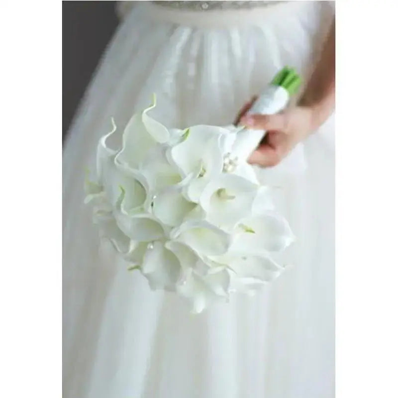 PU Calla Lily Bridal Bouquet