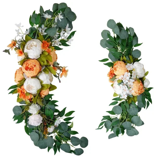 Premium Peony Floral Door Lintel Wedding Decor