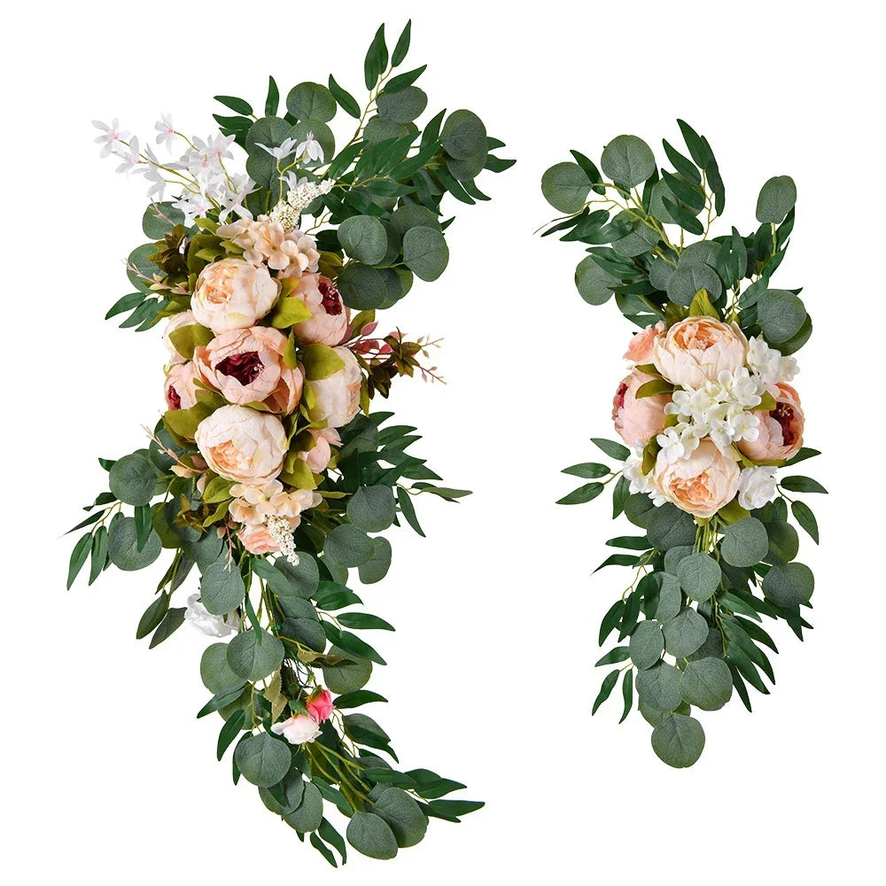 Premium Peony Floral Door Lintel Wedding Decor