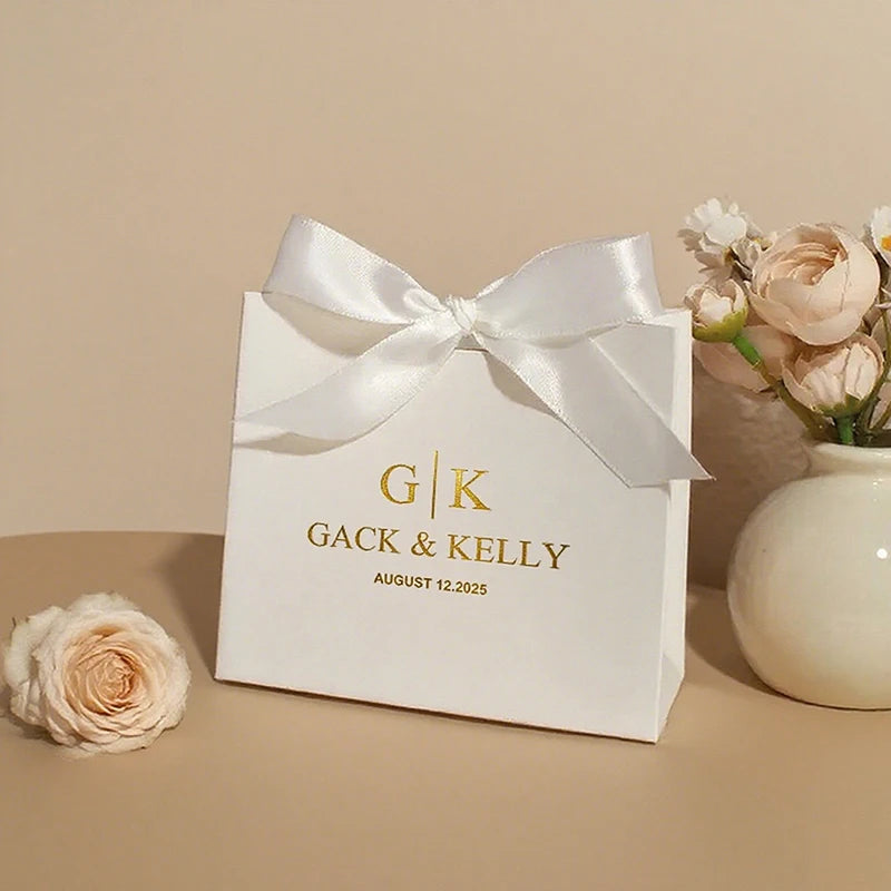 Customizable Wedding Favor Small Gift Bags