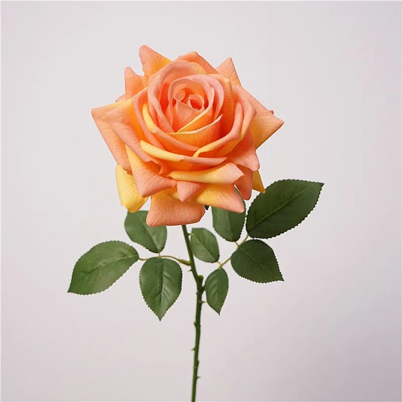 Real Touch Rose Flower Stem - 5 Piece Set