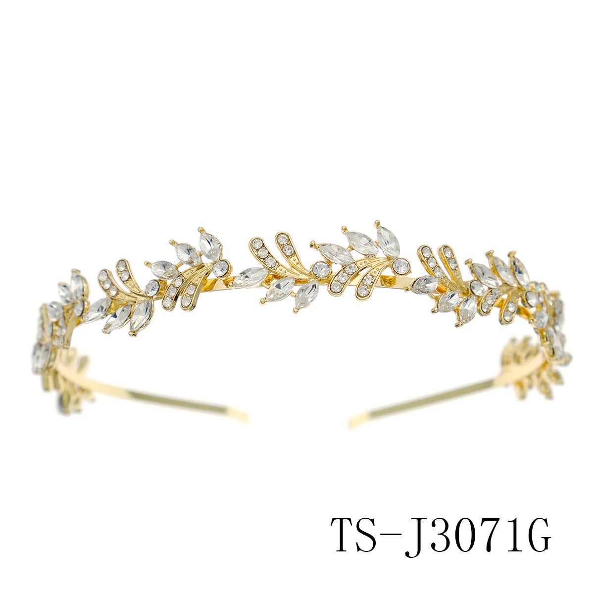 Silver Rhinestone Bridal Headband