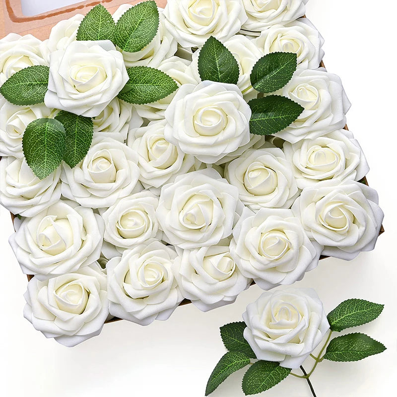 10~100pcs Artificial Roses