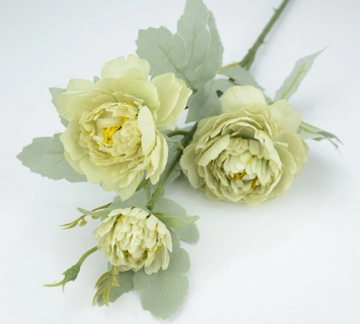 26in Artificial Peony Flower Stems