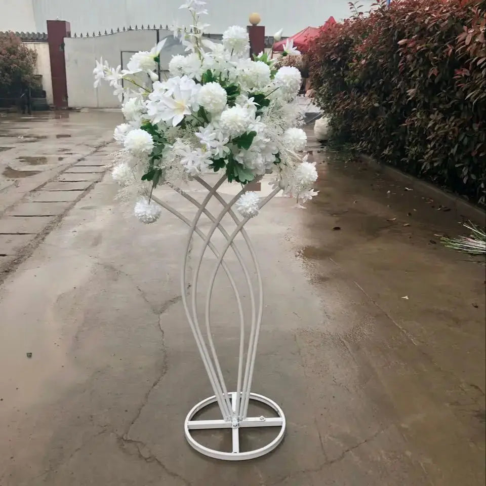 Geometric Metal Flower Vase Wedding Centerpiece Stand